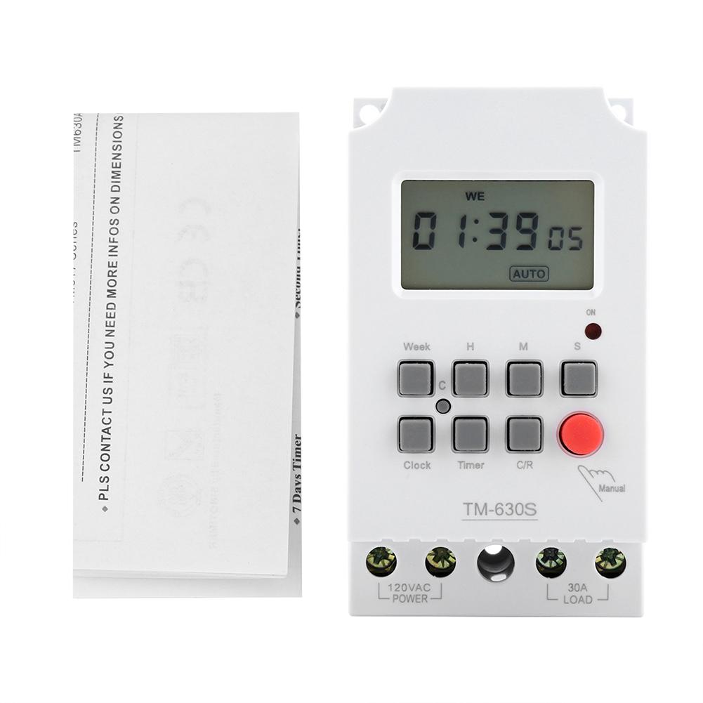 

110V Digital Electric Durable Programmable Smart Control Switch Timer