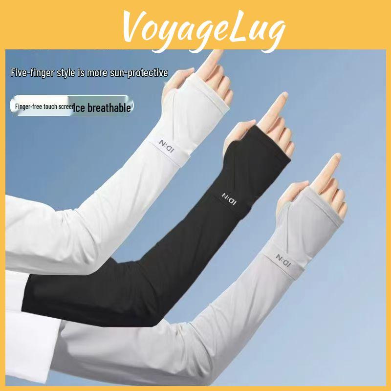 Ice Summertime Silk Uv Protection Cycling Sleeves