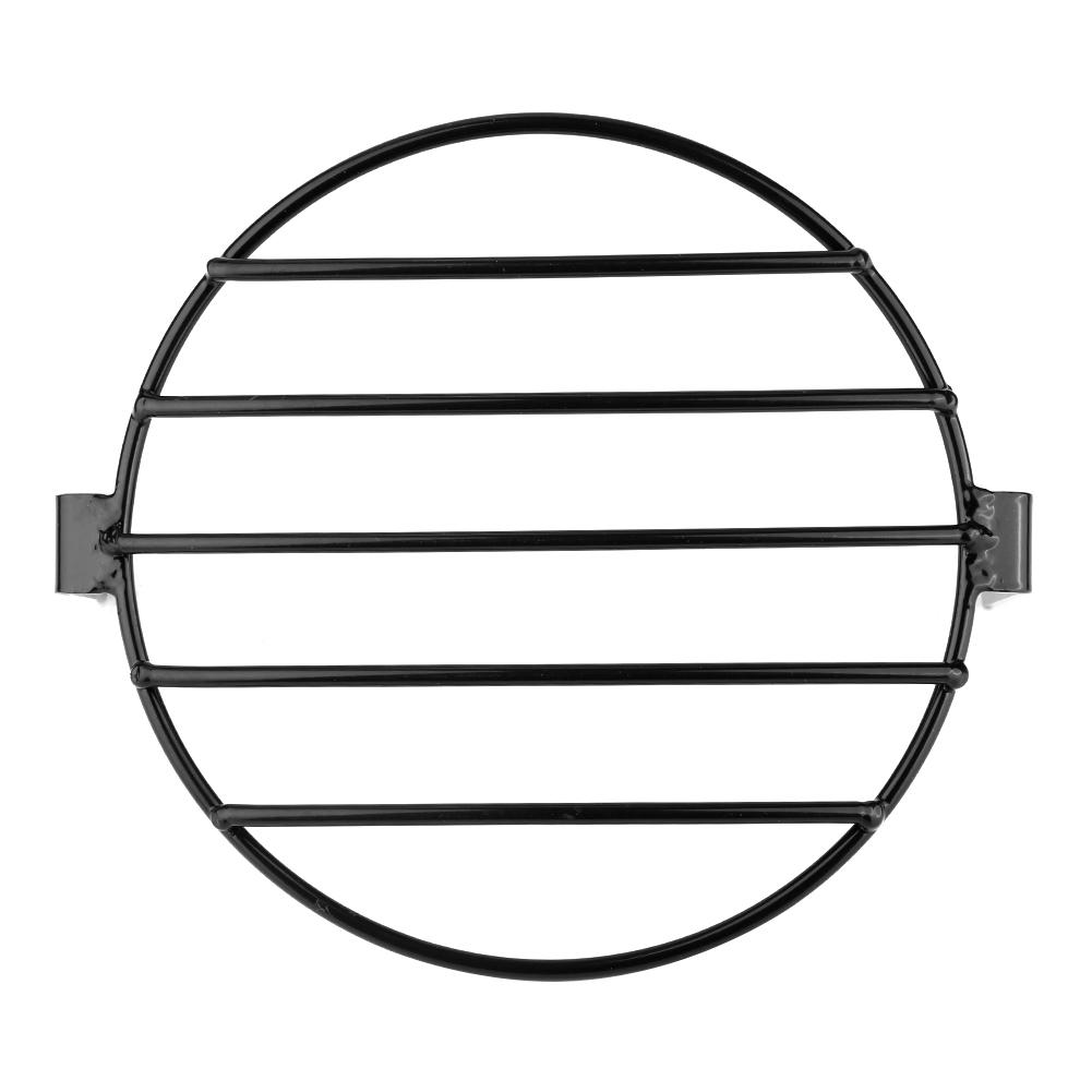 7inch Retro Metal Motorcycle Grill Side Mount Headlight Cover