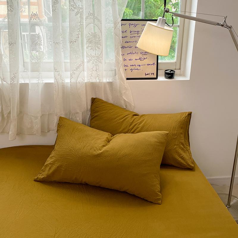 

Solid Color Cotton Pillowcase 48x74 cm - Single Piece for Home, Dorm or Student Use 48x74 cm
