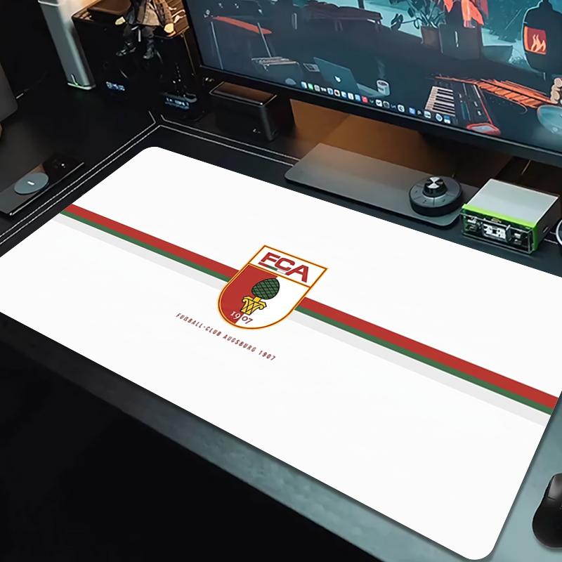 FC Augsburg Mouse Pad Large Gaming Table Cushion Non-slip Laptop Tablet Big Mousepad XXL Mat Mini PC Playmat With Lock edge_xia