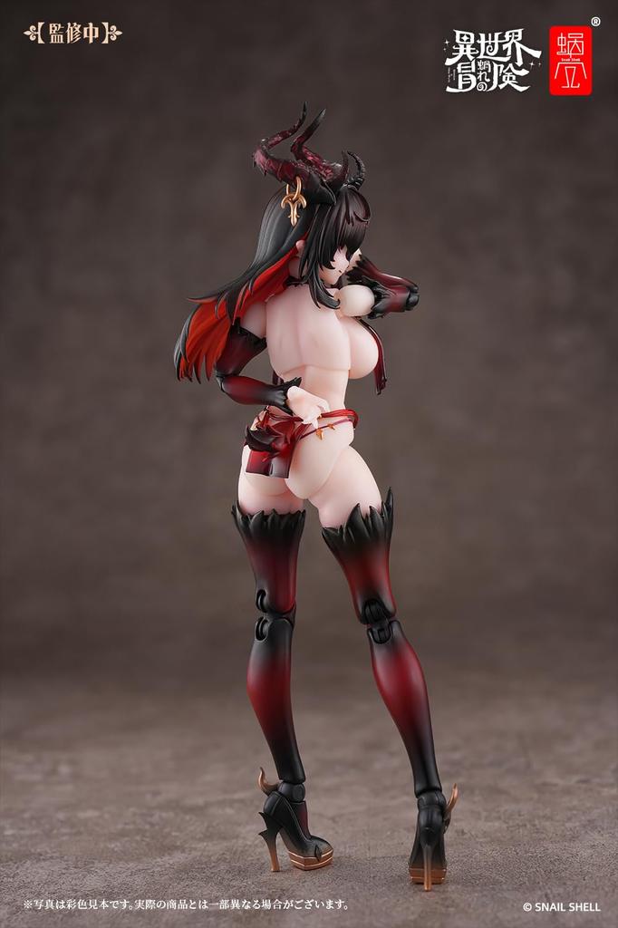 Snail Shell RPG-01SP Succubus Rustia Phase Two 1/12 Scale, Approximately 158mm, PVC, ABS, POM, and Alloy Painted Movable Figure
