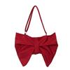 Korean Bowknot Women's Pleated Shoulder Bag 2025 - New Fashion Large Capacity Crossbody Underarm Bag