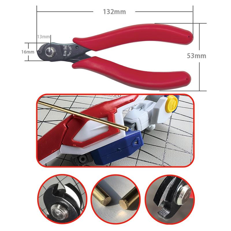 

1pc Tools Metal Cutting Pliers For Piling Bars Copper Bars Metal shear Gundam Military Model Remodeling DIY Tools