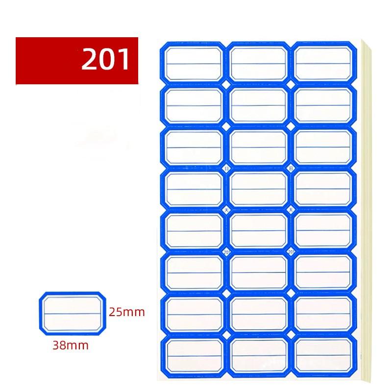 50 Sheet Self-adhesive Labels Labeled with ClassificationStudent Names Household Handwritten Prices Warehouse and Office Use