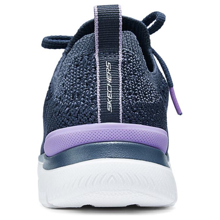 Skechers Summits - Sneak Peek Comfortable Lightweight Durable Breathable Low-Top Casual Shoes Women Sneakers Blue 150122-NVLV