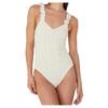 Womens/Ladies Lettuce Hem Bodysuit