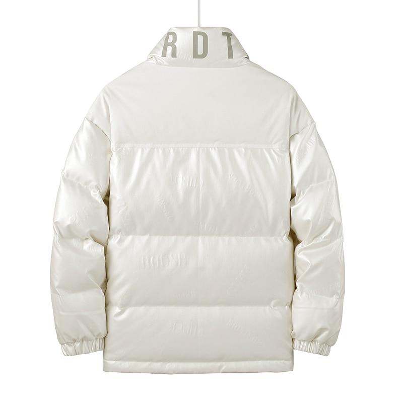 Winter Mens Casual Thick Warm White Duck Down Jacket Coats Male Fashion Windproof Clothing Down Jackets Parka Outerwear