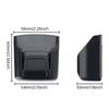 Multifunctional Car Key Storage Box Reusable Back Adhesive Car Dashboard Storage Box Space Saving Small Items Organizing