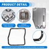 UXCELL A140E Automatic Transmission Filter Kit CVT Oil Cooler Filter Oil Pan Gasket Kit Fit for Toyota Camry 1988-1993