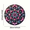 Metal Tin Sign Floral Beaded Wall Art Decor Home Cafe Bar Man Cave Gift