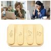 Haptic Slider Toys Magnetic Stress Relief Lightweight Detachable Metal   Slider Haptic Clicker
