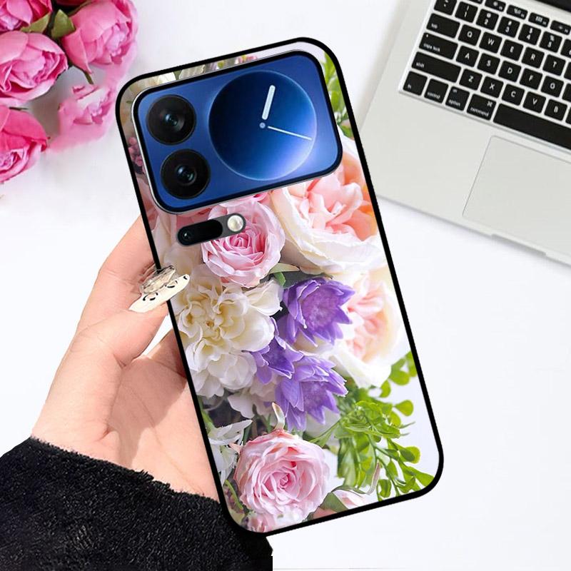 Silikonhülle für Xiaomi 17Pro/17 Pro Max Stoßfeste Handy-Rückseite Niedliche Bemalte Fundas für Xiaomi17 Pro Max Weiche TPU-Schale