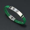 Fashionable Handmade Leather Cord Bracelet With Stainless Steel Hardware Slim Design Fits Most Wrists Great As Friendship Or Romance Gift