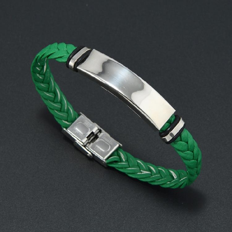 Fashionable Handmade Leather Cord Bracelet With Stainless Steel Hardware Slim Design Fits Most Wrists Great As Friendship Or Romance Gift