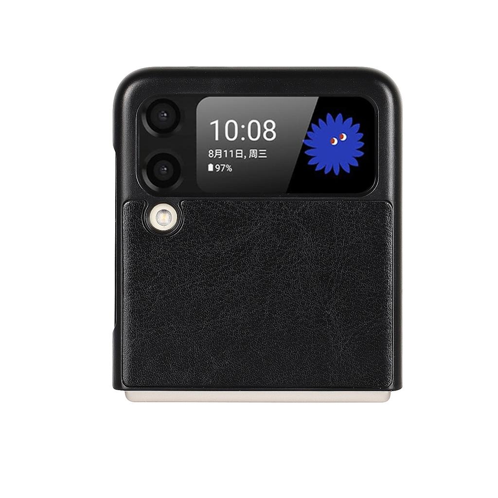 Zflip1 Mobile Phone Case Samsung Z Flip1 Folding Anti-drop Business Ultra-thin Protective Case