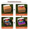 2026 English Weekly Calendar With Lights 3D Paper Sculpture Torn Note Cards,Tree Of Life Creative Gift Model Ornament Memo Book