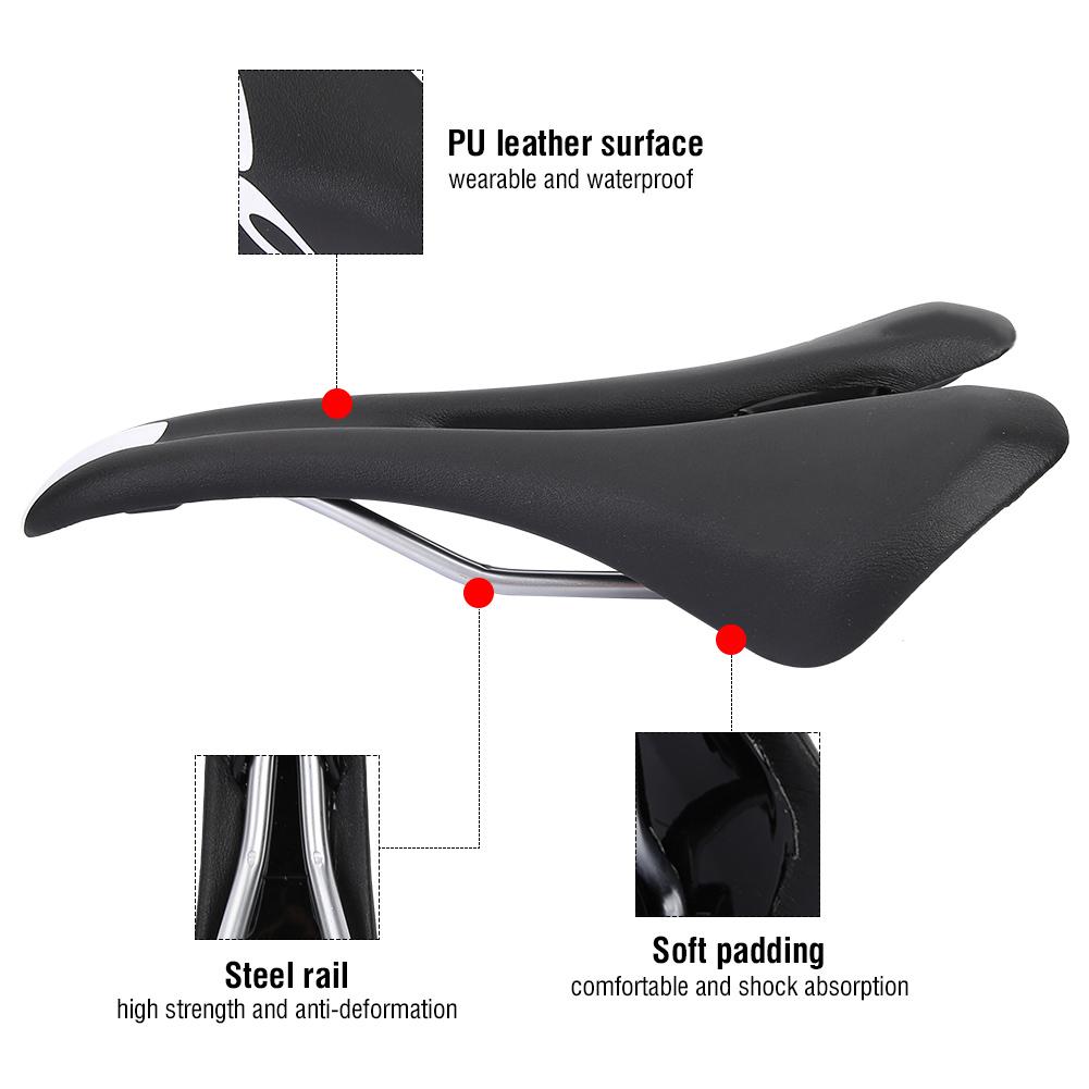 Mountain Road Bike Seat Comfortable Shockproof Saddle Replacement Accessory