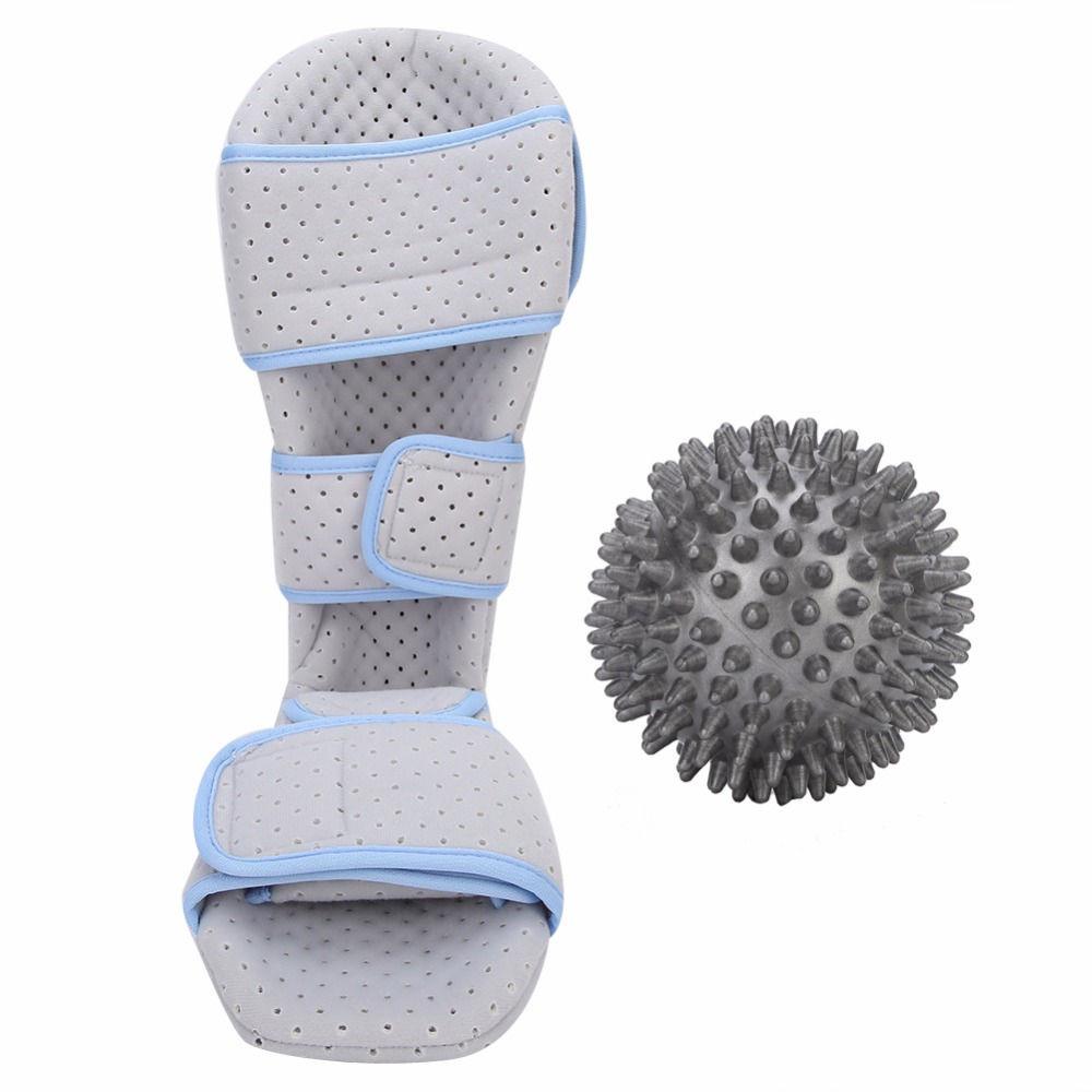 

1Pcs Rehabilitation Medical Orthopedic Walker Boot Foot Brace Splint Orthopedic Sprain Broken Toe Adjustable Fracture Walker Cast Boot L сірий колір