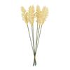 2PC Bundles Decorative Grain Ears Rustic Foam Real Touch Wheat Stalks Faux Home Decor Simulation Artificial Wedding 32cm