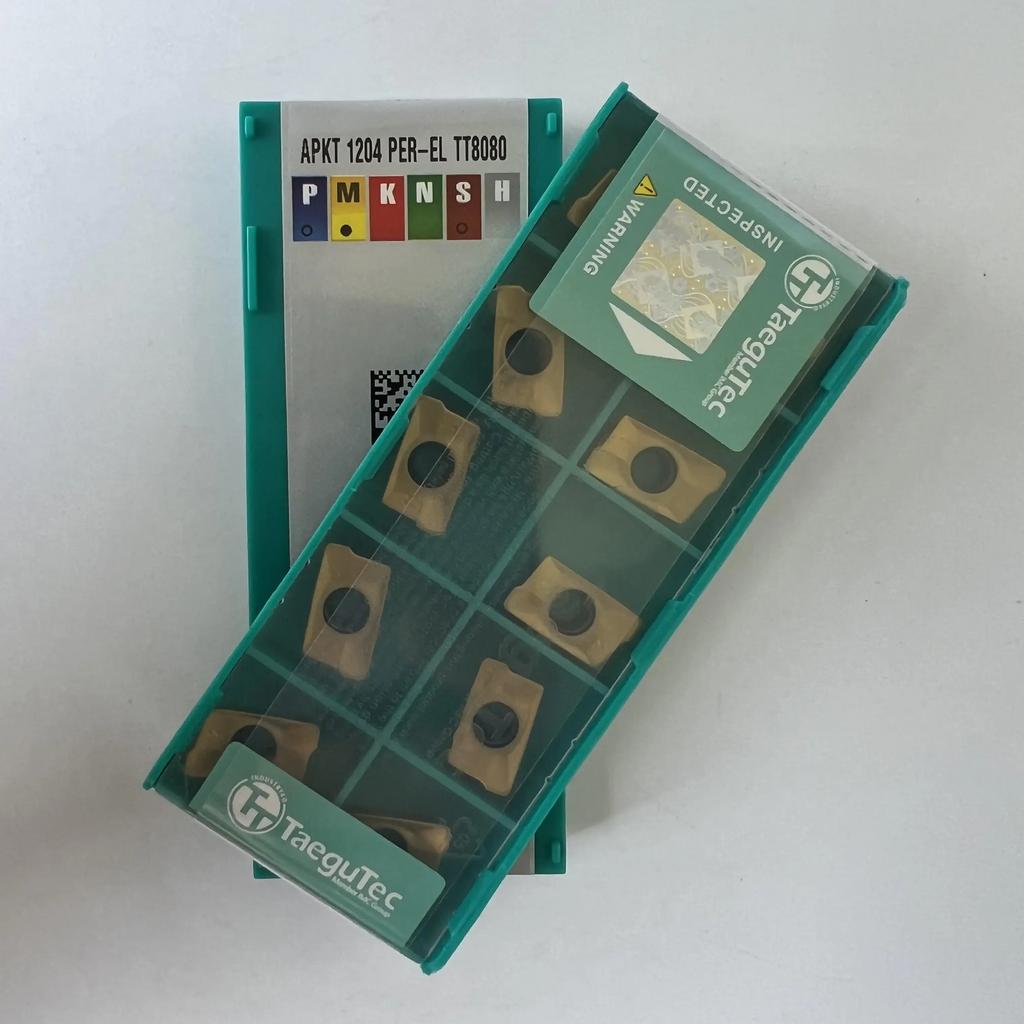APKT1204PER-EL TT8080  / Carbide blade 10 Pcs