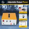 Adjustable Current Jewelry Spot Welder Machine W/ Handheld Welding Gun - 600W 110V Electric Welding Kit for DIY Jewelry Making