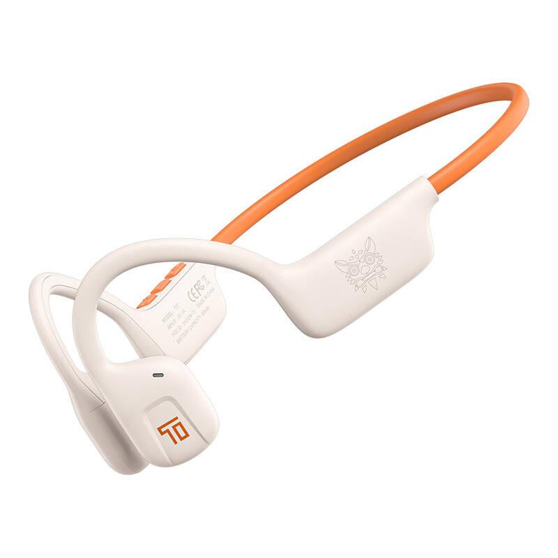 Onikuma Słuchawki TWS T37 (ANC, 10 h, Kabellos), Kopfhörer, Orange, Weiss - Bild 2