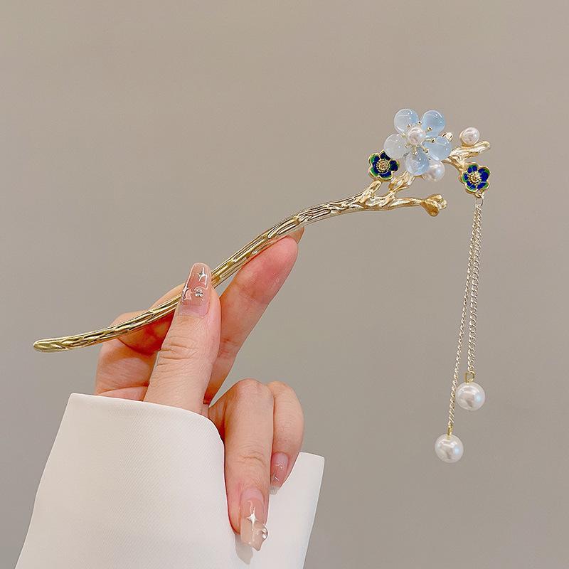 Korean Retro High-End Metal Hairpin - New Ancient Style