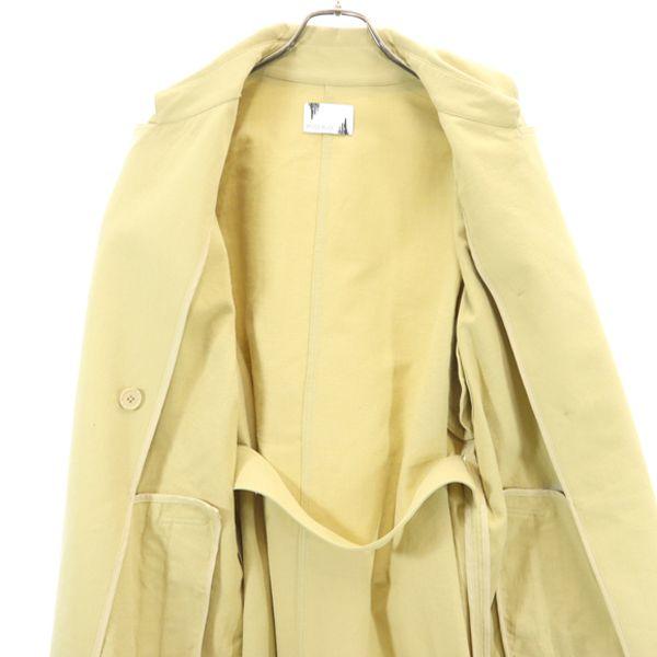 unused ROSE BUD×OKIRAKU 2WAY Long coat FREE beige Big silhouette Women Used