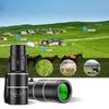16X HD Monocular Telescope With Phone Adapter 8000M Day & Night Vision BAK4 Prism FMC Lens Pocket Scope For Bird Watching