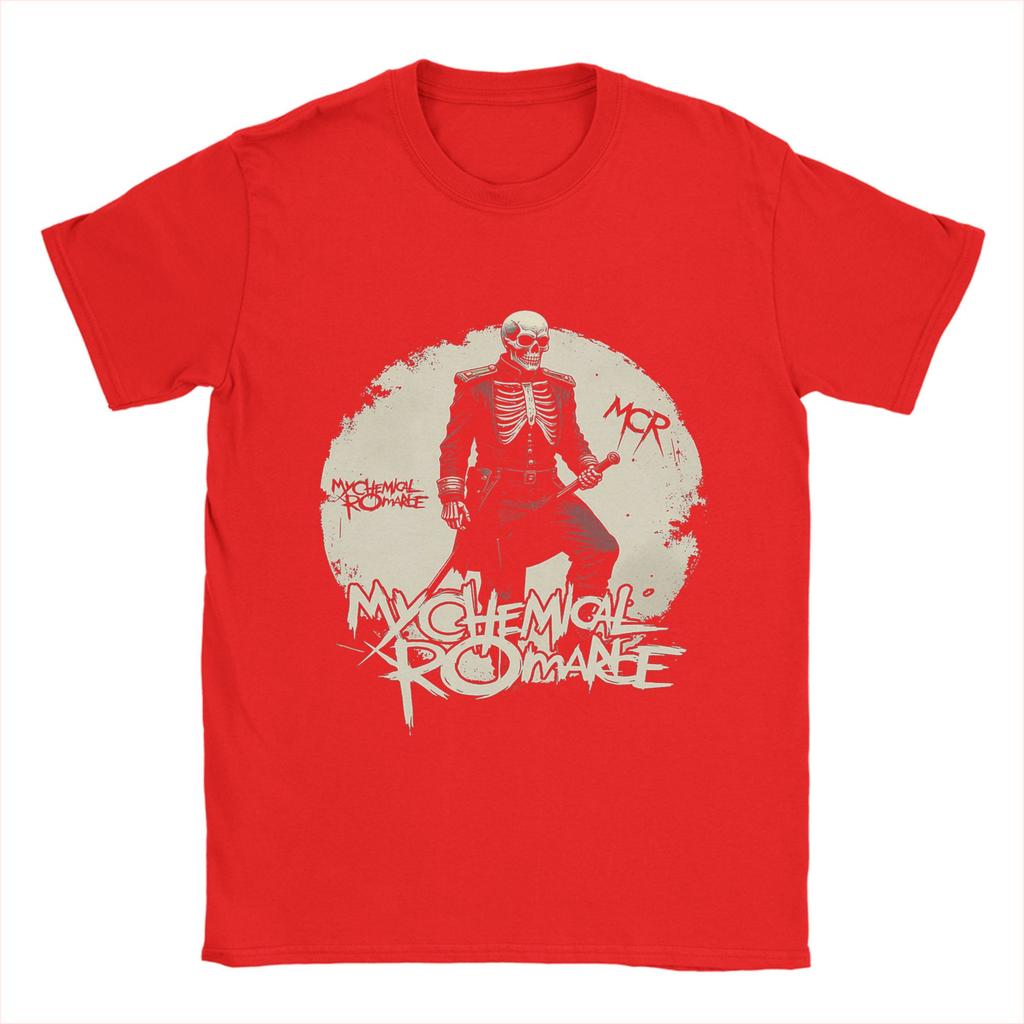 Men T-Shirts My Chemical Romances  Leisure 100% Cotton Tees Short Sleeve  T Shirt O Neck Tops Gift Idea