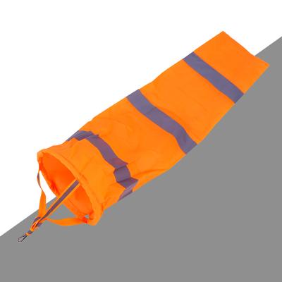 30" Polyester Windsock Outdoor Wind Measurement Sock Bag with Reflective Belt