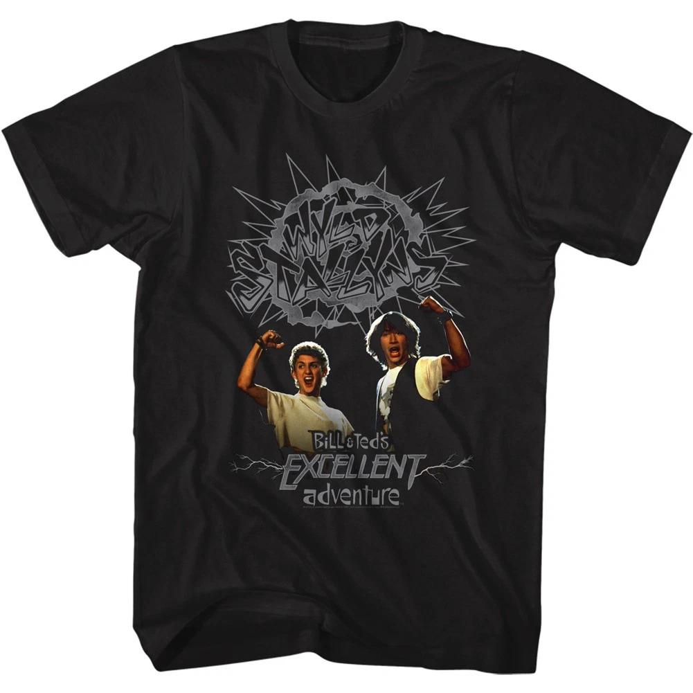 Bill & Ted s Excellent Adventure Movie Wyld Stallyns Men s T shirt S