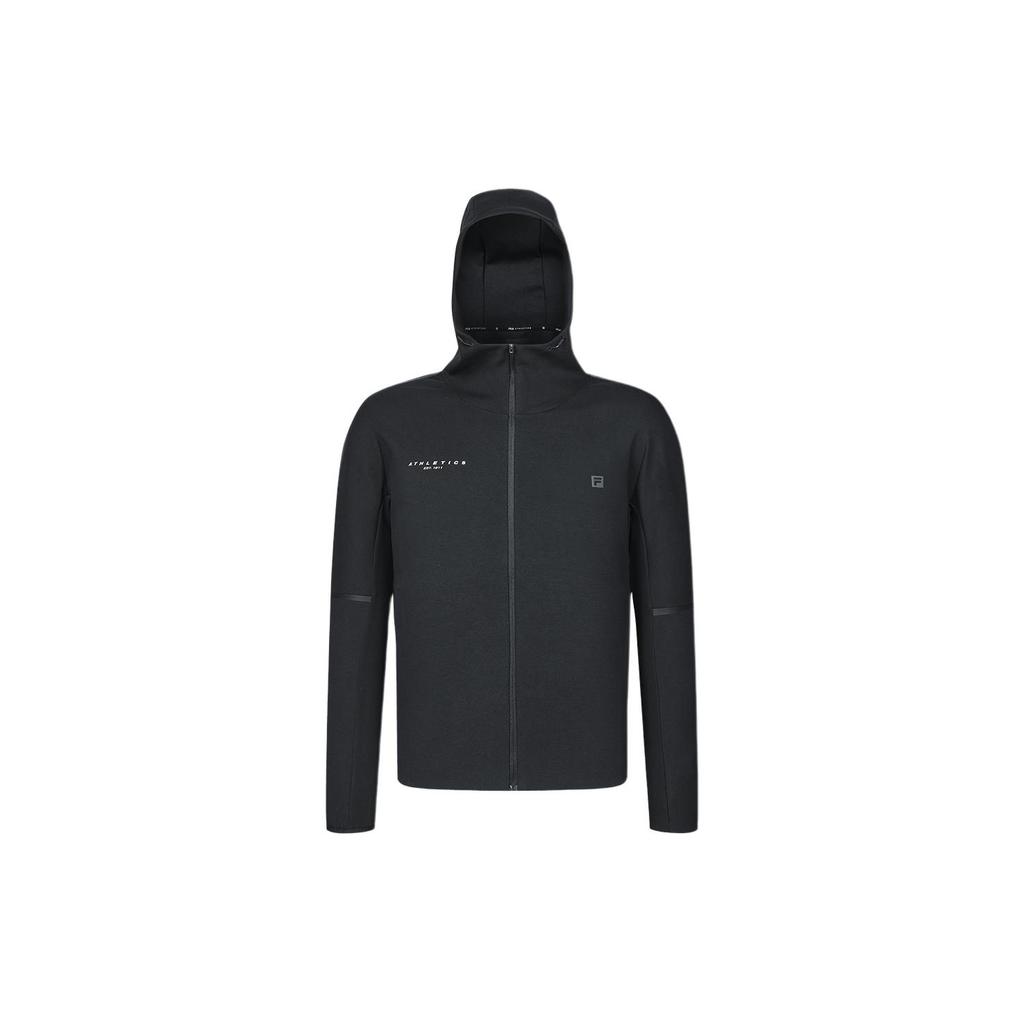 New FILA Fitness Jackets & Coats Men's Pitch Black A11M411506F-BK