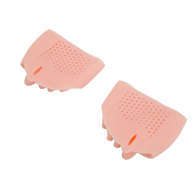 Silicone Five-Toe Foot Sleeves: Hallux Valgus Corrector & Anti-Slip Honeycomb Forefoot Pad