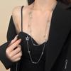 Adjustable Pearl Sweater Necklace: High-End 2025 Autumn/Winter Clavicle Chain for Women