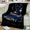 Supernatural Serie 3D Decke, Flanell Überwurfdecke für Zuhause Schlafzimmer Bett Sofa Wohnzimmer Picknick Büro Wandern Freizeit Nickerchen Geschenk