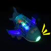 Electric Airplane Toy with Music Light 360 Degrees Rotation Intelligent Obstacle Avoidance Kids Stunt Plane