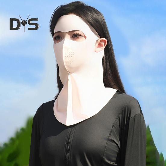 Sunscreen Face Guard Full Coverage 3D Design Breathable All-season Face Protection Cover for Winter Outdoor Cycling
