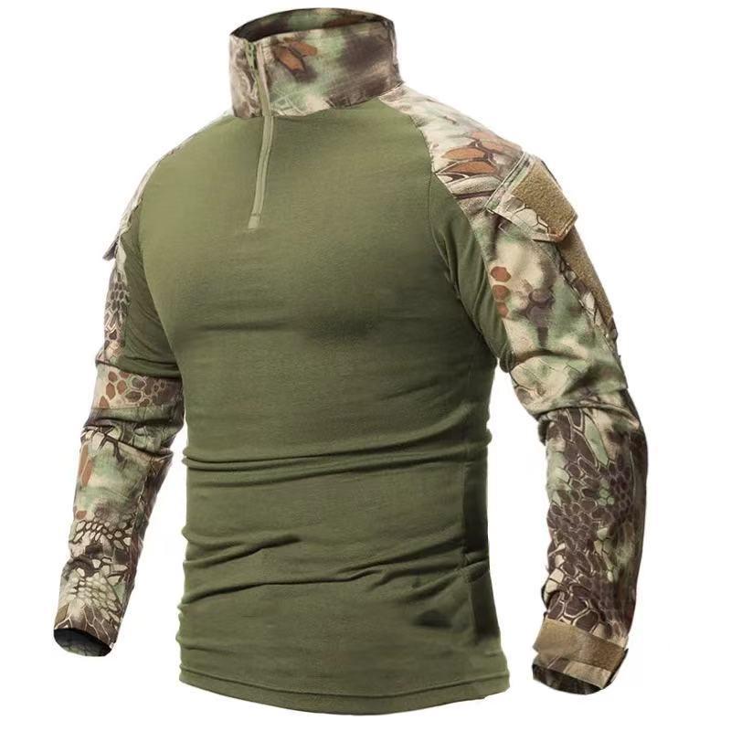 Men's G2 Frog Suit Tactical Camouflage Set: Long Sleeve Outdoor Training Uniform