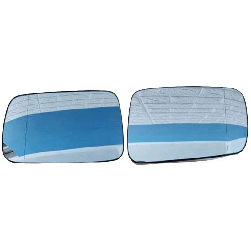 

For BMW 7 E38 740I 740IL 750IL 750ILP 1994-2001 E39 520d 520i 51168165110 51168165112 Left Right Heated Wing Rear Mirror Glass A pair