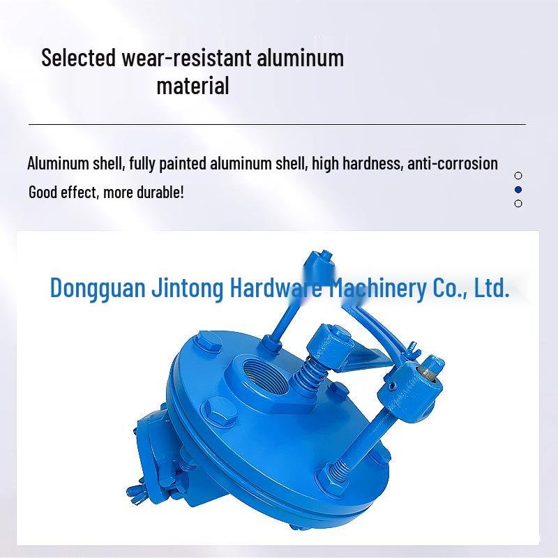 CLEMCO Sandblasting Machine: Manual Sand Flow Regulator & Discharge Control Valve