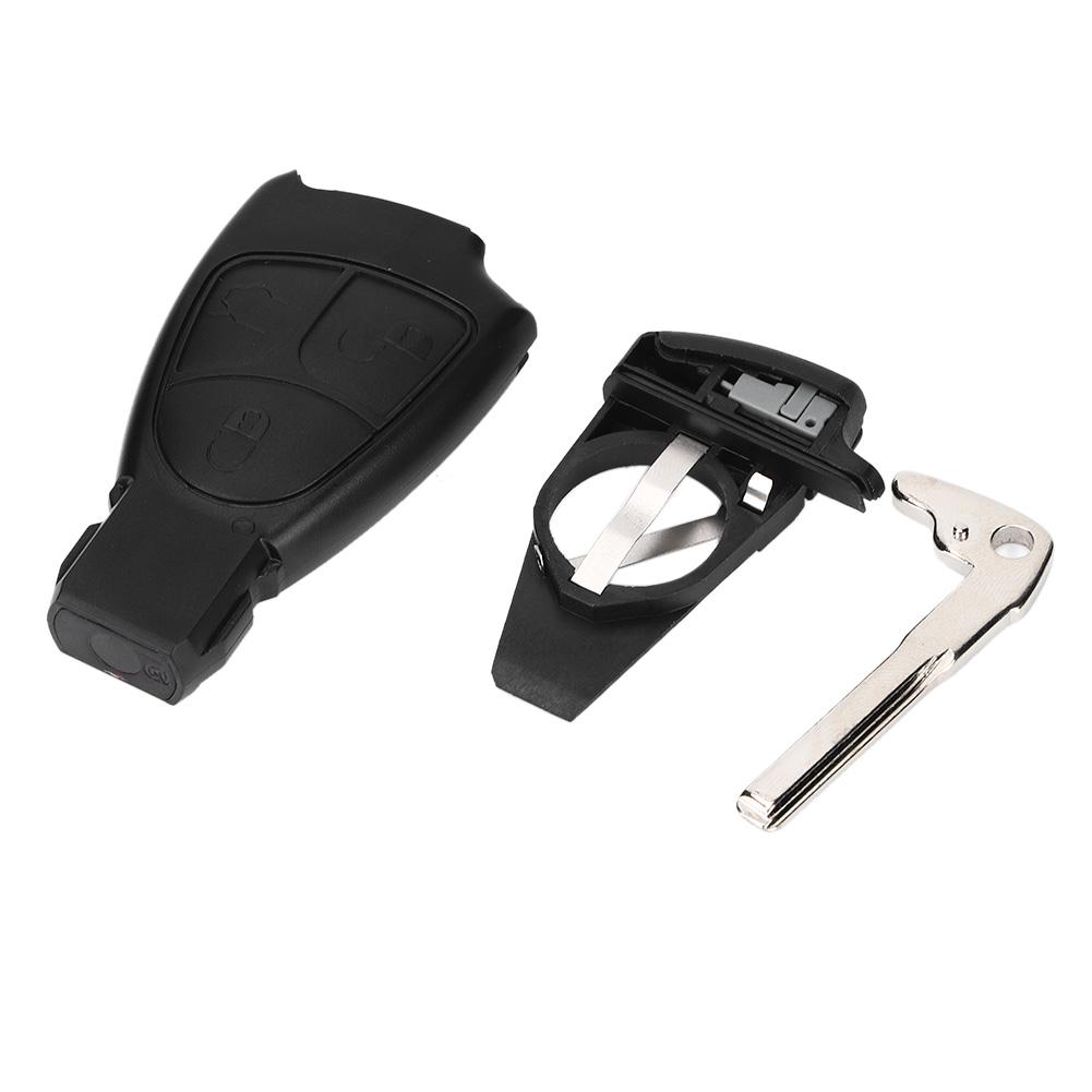 3 Button Remote Key Shell Case Cover Accessory Fit for Mercedes Benz MB CE ML S SL Class