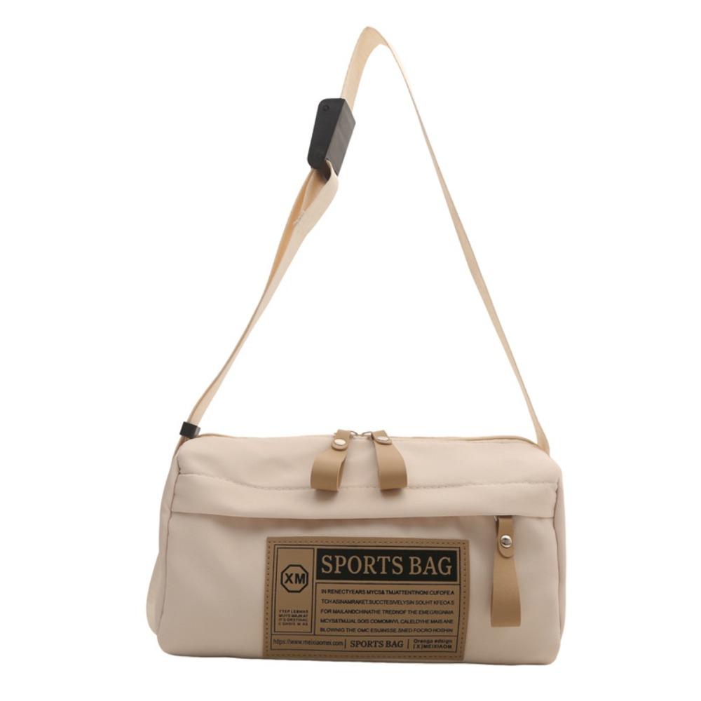 

Adjustable Single Shoulder Pillow Bag Lightweight Messenger Bag Portable Oxford Crossbody Bag Men белый