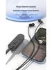 Universal Clip-On Bluetooth Headphone Receiver with Extended Battery, High-Quality Sound, Noise Reduction, and HD Calls