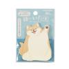 Kutsuwa Sticky Notes Shiba Inu "Hi!" (Dog) 5-Pack SC242B-5P