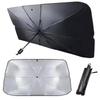 Car Sunshade Foldable Windshield Sunshade Curtain Car Front Window Universal Windshield Car Accessory Summer Sunshade
