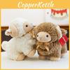Cute Cartoon Curly Hair Sheep Plush Toy Children Toy For Office Relaxation And Kids Play
