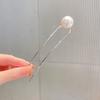 Pearl Metal Hair Stick Hair Fork Minimalist Hair Stick Exquisite U-shaped Hairpin  Party