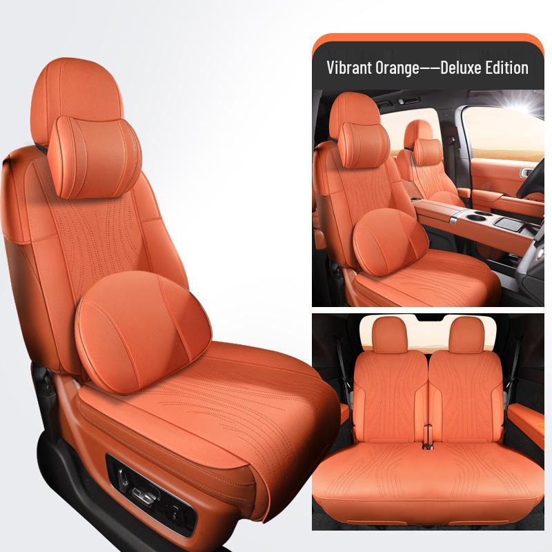 Universal Suede Car Seat Cushion: Ideal for L6-L9, Four Seasons, Semi-Enclosed Design